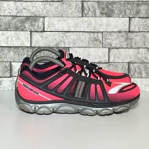 Brooks Pure Flow Womens 9 Pink Athletic Shoes